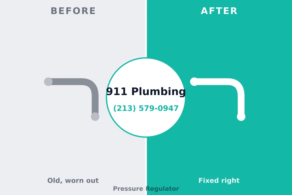 Before and after: plumbing repair Nettleton, MS